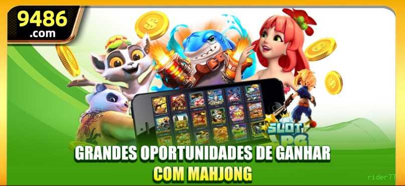 Aplicativo móvel rider777 para iOS e Android